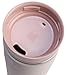 STANLEY Cafe To Go Travel Mug 20 oz | Leakproof Two-Part Drink Through Lid | Tumbler Cup for Coffee, Tea and Drinks | Insulated Stainless Steel Coffee Mug | BPA-Free | Rose Quartz