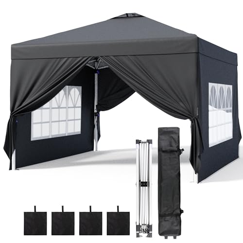 Bealife 10x10 Pop-Up Canopy Tent with Removable Walls...