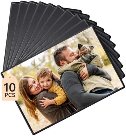 Magnet Frigo Photo Lot De 10 Cadres Photo Magnu00e9tiques Avec Dos
