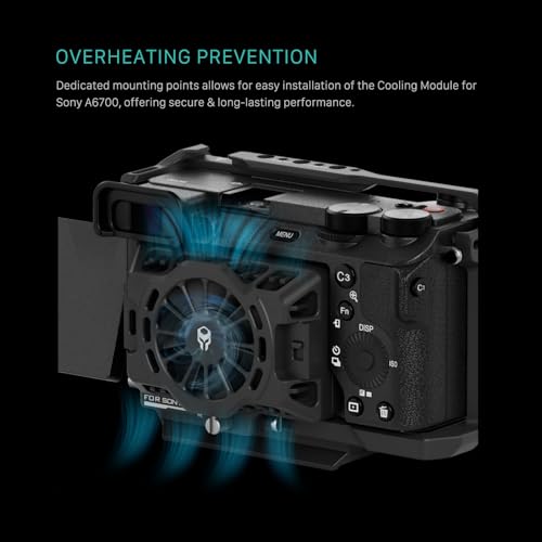 Tilta Full Camera Cage for a6700 | Mount Accessories | Custom Designed | ARCA Ready | Compatible | HDMI Clamp by Tilta - Image 9