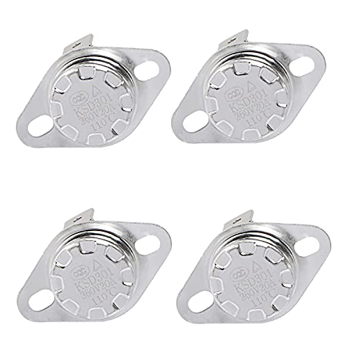 Aopin熱制御スイッチKSD301通常閉鎖NC 155度250V高電流20A Amazon.co.jp: Aopin熱制御スイッチKSD301通常閉鎖NC 60度250V高