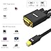 BENFEI Mini DisplayPort to VGA 6 Feet Cable, Mini DisplayPort to VGA Cable (Thunderbolt 2 Compatible) with MacBook Air/Pro, Surface Pro/Dock, Monitor, Projector