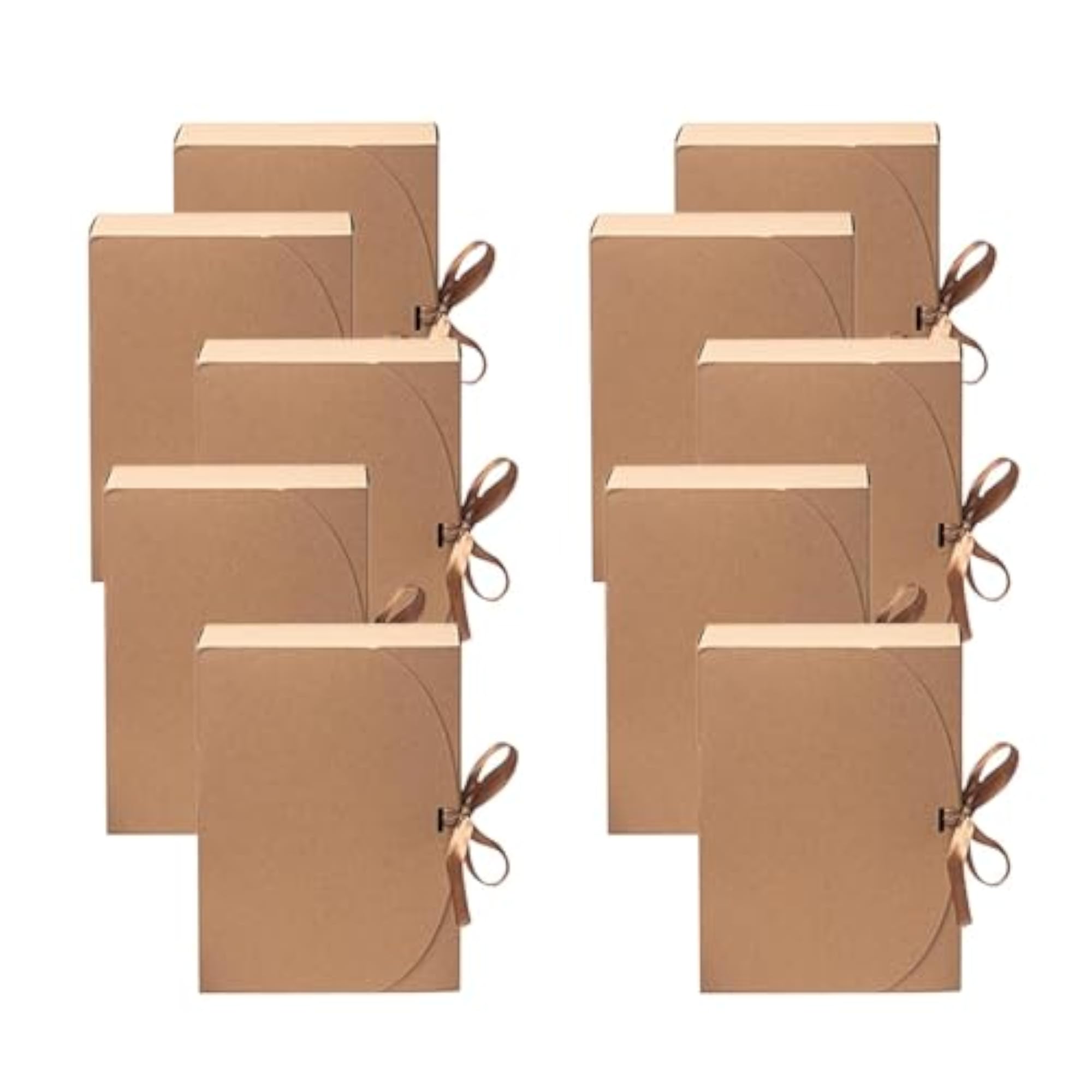 10x Gift Boxes with Lids, Portable