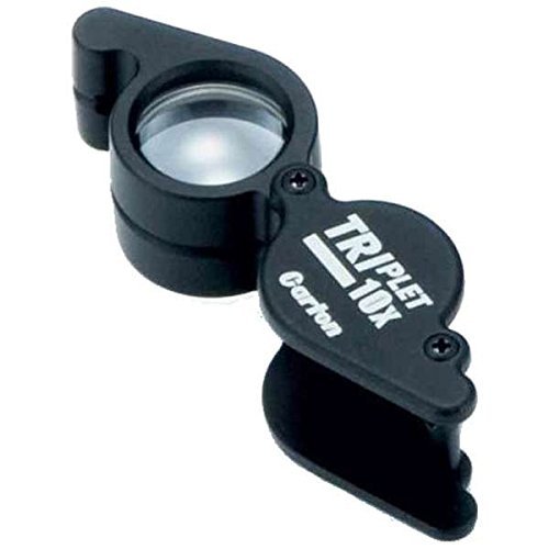 宝石鑑定用ルーペ カリナンPRO 10倍 18mm 宝石用ルーペ ケース付 カートン光学