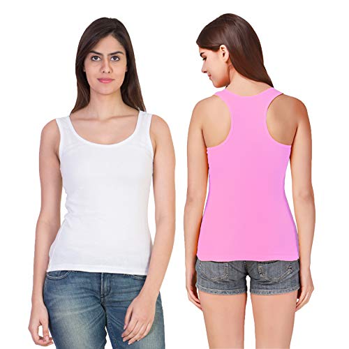 Image of Camisole Tank Top Vest Racerback Sando Camis for Women, Girls (Pack of 2)