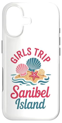 Girls Trip Sanibel Island Girls Travel Crew Florida Besties X}zP[X iPhone 17 p