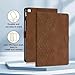 DTangLsm for iPad 9th/ 8th/ 7th Generation Case 10.2-inch 2021/2020/2019 iPad Air 3rd Generation Case for iPad Pro 10.5 inch 2017, Slim Leather Smart Flip Stand Cover for iPad 9th/ 8th/ 7th Gen, Brown
