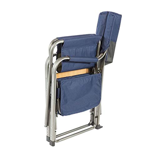 Kamp-Rite Outdoor Camp Folding Directors Chair With Side Table & Cooler (3 Pack) #TOP3