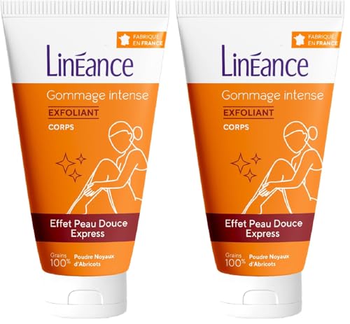 Linéance Gommage Corps Intense, 100% d'Origine Naturelle, 150ml (Lot de 2)