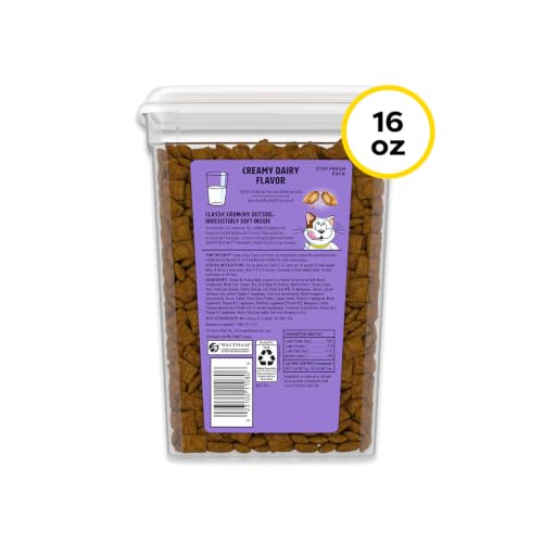 Temptations Classic Crunchy and Soft Cat Treats, Creamy Dairy, 16 oz - image 9