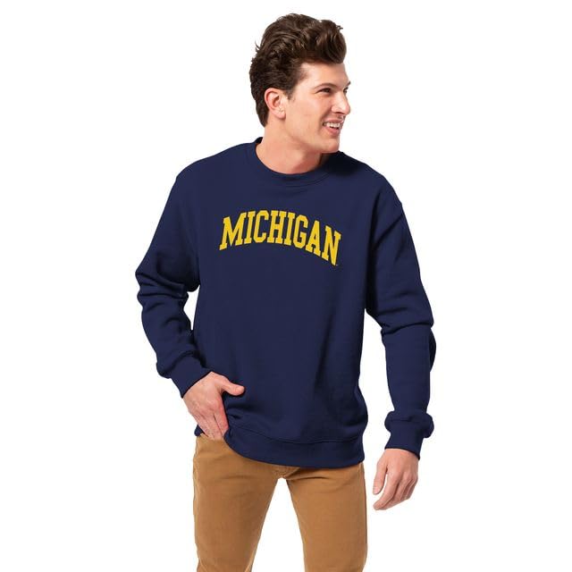 Barnesmith Crewneck Sweatshirt for College, Classic Logo, Color, Adult Unisex2