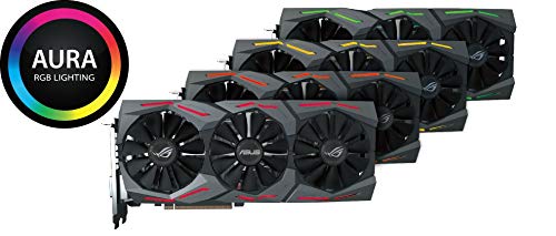 Image of ASUS GeForce GTX 1080 8GB ROG Strix Graphics Card (STRIX-GTX1080-8G-GAMING) (Renewed)