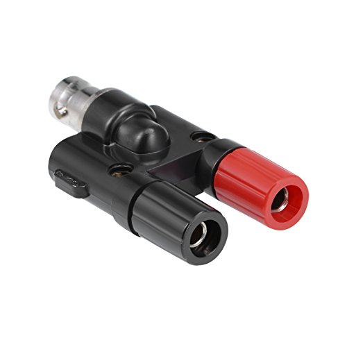 uxcell Adaptador BNC Hembra a Banana Hembra Doble 2 Pzs miniatura 2