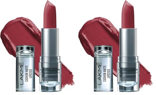 Image of Lakme Cushion Matte lip RedRoyale (Pack of 2)