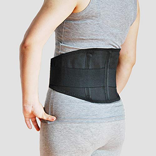 Corrector de postura Cinturón de tracción lumbar Corrector de postura Soporte para la espalda Aliviar el dolor de espalda Protección ortopédica para la cintura Faja Corrector Jorobada (Tamaño : S) (