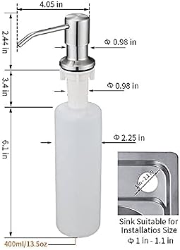 Pull Down Kitchen Faucet with Soap Dispenser Brushed Nickel Product Bundles