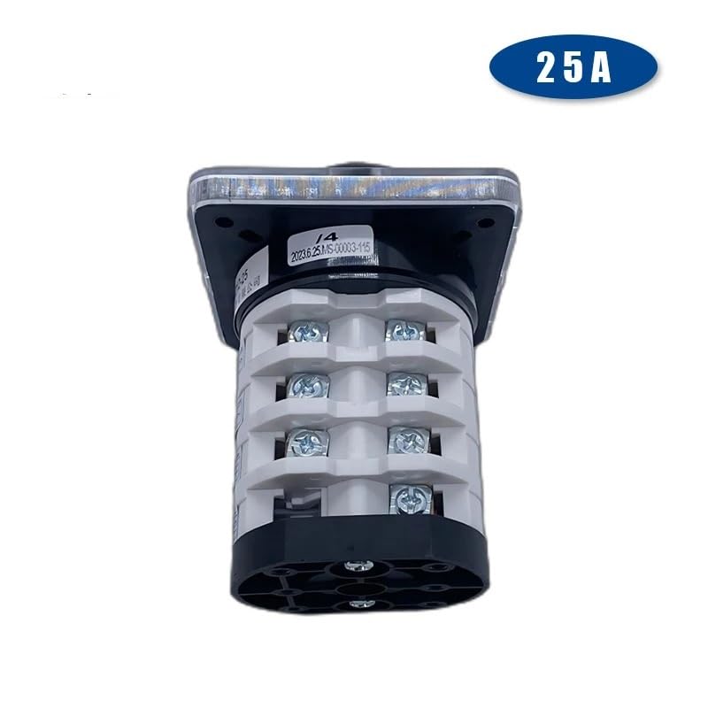 Selector de cambio eléctrico YMZ12-25/4 con 4 polos y hasta 7 posiciones 5
