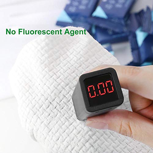 Zerone Toalha de rosto descartável, 3 sacos descartáveis de toalha de rosto comprimida portátil toal