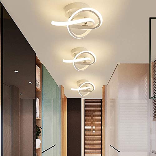 Lámpara de techo LED redonda de 18W Minfair y luz blanca de 4500K 3