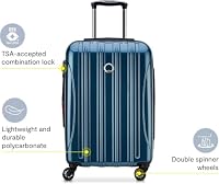 DELSEY PARIS Helium Aero, 21 Inch Carry-On Luggage, Teal — image 2