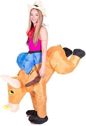 Bodysocks Bull Ride Inflatable Costume for Adults (One Size) - Image 2