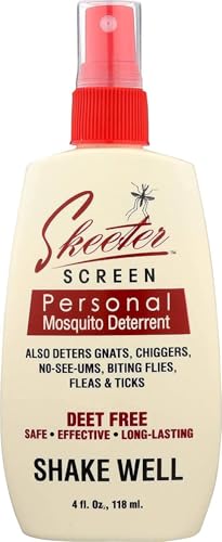 Skeeter Screen 4 oz Deet Free Essential Oil Spray - Pack of (2)