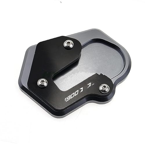 Béquille moto stable pour BMW F900XR grâce à cette extension de support latéral