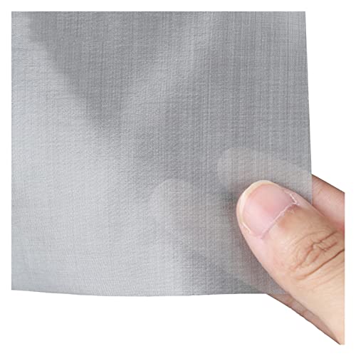 Grillage métallique tissé inox 230 mailles pour filtres et briques d'aération 1x8m