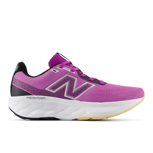 New Balance Women's Fresh Foam 520 V9 Running Shoe, Passion Fruit/Clementine/Black, 8
