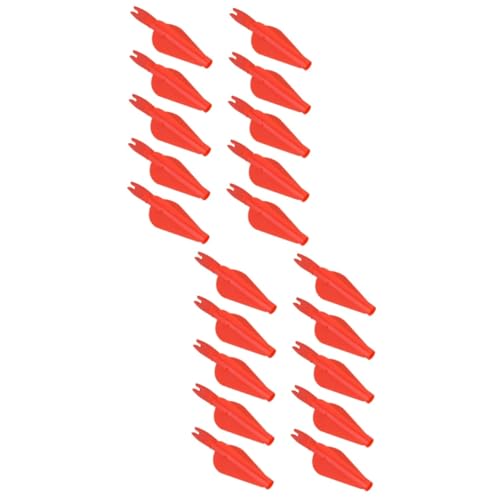 BESPORTBLE Resistant Arrow Nock 10pcs Plastic Tail Archery Training Accessories Arrows