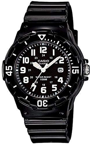 Casio Womens Quartz Watch, Analog Display and Resin Strap