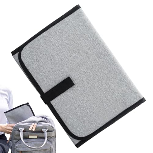 Cojines para cambiador, protección de 3 capas impermeable para viajes con niños – Alfombrilla para el cambio para cajonera, para niños de viaje, vacaciones, excursiones y excursiones