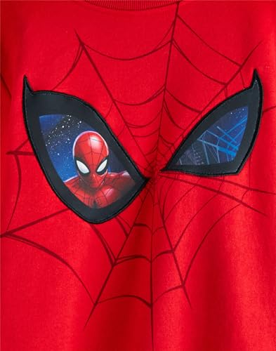 Pull col rond Spider-Man enfant pour l'école et les sorties Marvel - 7