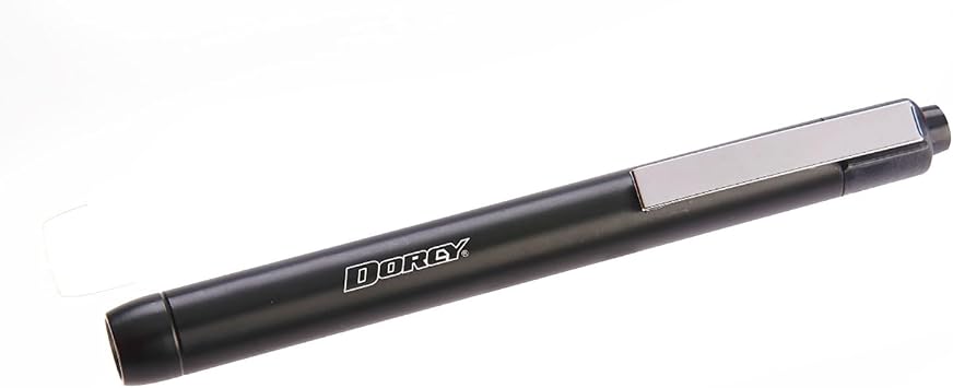 Dorcy 100 Lumen LED Inspection Penlight with Metal Clip, 41-1218