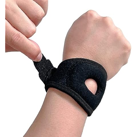 Wrist Brace For TFCC Tears, Adjustable Wrist Wrap with Soft Ring Pad for Ulnar Sided Wrist Pain, DRUJ Instability, Tendonitis, Strain, Carpal Tunnel, Wrist Support for Men Women Working Out, Sports Cover