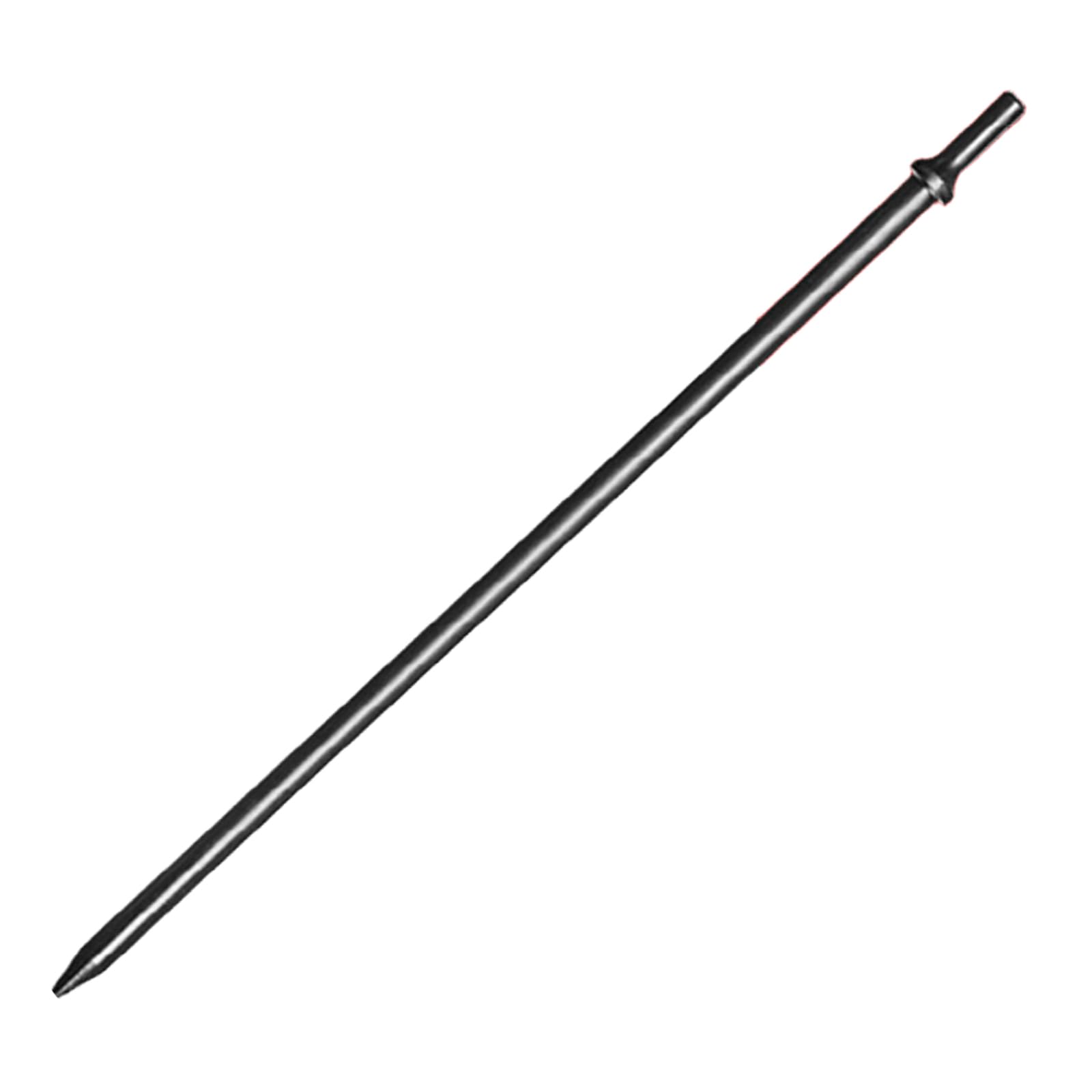 Pneumatic Round Taper Punch Chisel 7/32" x 18" Point Tip, 0.401 Inch Shank Air Tool Suitable for Air Hammer, Cr-Mo Alloy Steel