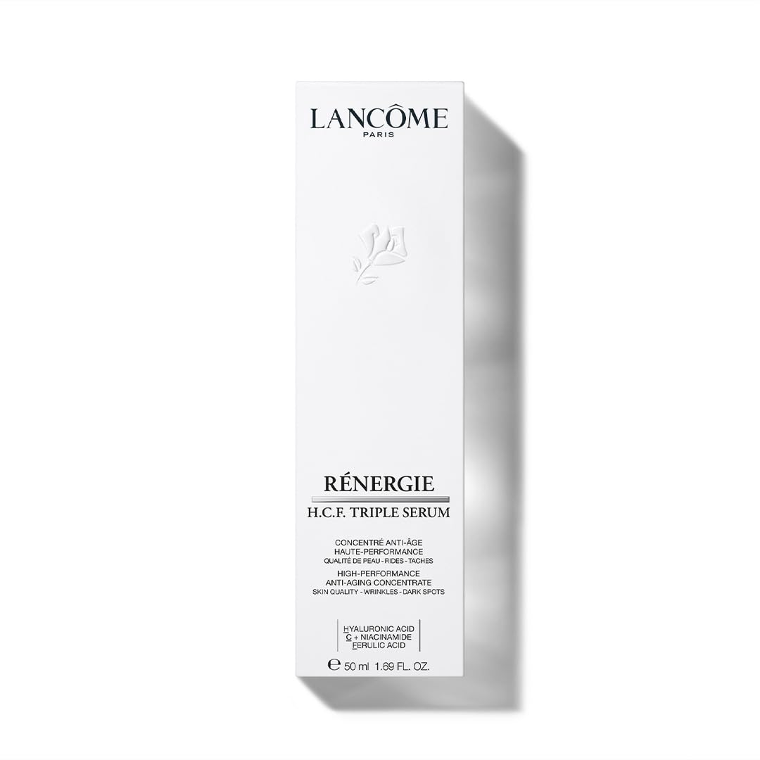 Lancôme Rénergie H.C.F. Triple Serum, Anti-Aging Gesichtspflege | Gesichtsserum mit Vitamin C, Hyaluronsäure und Niacinamid, für sichtbar straffere Haut und mehr Volumen, strahlendes Finish