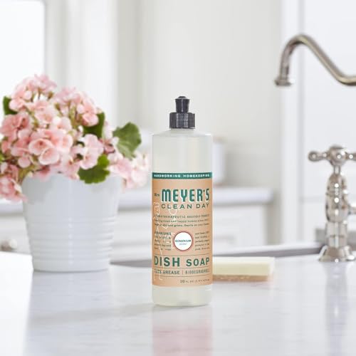 Image of Mrs. MEYER'S CLEAN DAY Liquid Dish Soap,16 fl oz. (Pack of 2)