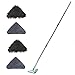Produktbild HIFONI Reinigungsmopp Dreieck Triangle Deep Clean Mop Mit Nachfüllungen Einziehbar 360 ° Drehbar Clean Komplett Set,Wischmopp Wischer Für Küche Wohnzimmer Bodenwischen Mini Mop