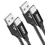 ✅[ EXTREME HALTBARKEIT ] : Starke Fasern, das weichste, stärkste und haltbarste Material für eine 200%ige Steigerung der Zugfestigkeit.Hält mehr als 9000 Biegeversuchen stand.Ein hochwertiges Aluminiumgehäuse macht das Kabel haltbarer, ein nylongeflochtenes C-Kabel sorgt für zusätzliche Haltbarkeit und ein verwicklungsfreies Gefühl.