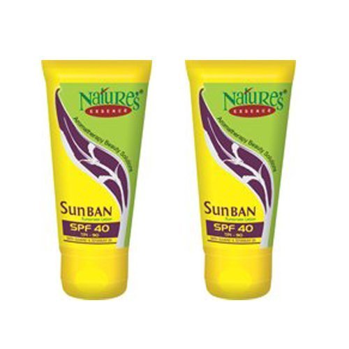 2 Pack X Nature's Essence SunBAN Sun Screen Lotion SPF 40