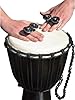 Meinl Percussion Finger Jingles Accessory - Instrument with Steel Jingles for the Finger - Siam Oak, Black (FJS1S-BK) #1