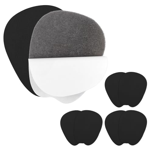 3 pares de almohadillas de fieltro para lengüeta de zapato miniatura 1