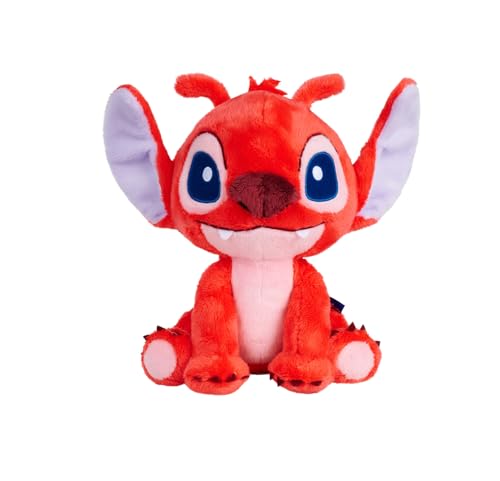 Simba Disney Lilo y Stitch Leroy, Peluche de 25 cm, Peluche de Peluche, Suave, Adecuado a Partir de los Primeros Meses de Vida