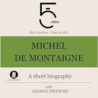 Diseño de la portada del título Michel de Montaigne - A short biography