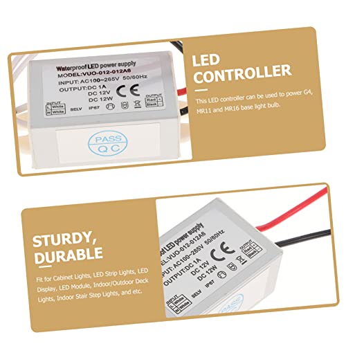 CUBTOL Adaptador De Driver Dc LED Adaptador De Computador De Driver De LED Adaptador De Energia De D