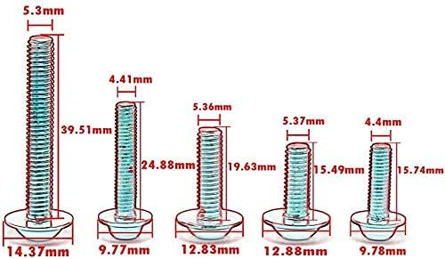 Miniatura 7 de AnXin Kit de pernos de carenado de motocicleta 116 piezas sujetadores tornillos CNC universal para GSXR 600 750 1000 YZF R6 R3 R1 MT03 MT-03 MT07