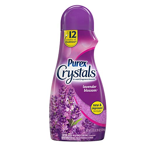 Purex Crystals in-Wash Fragrance and Scent Booster, Lavender Blossom, 39 Ounce