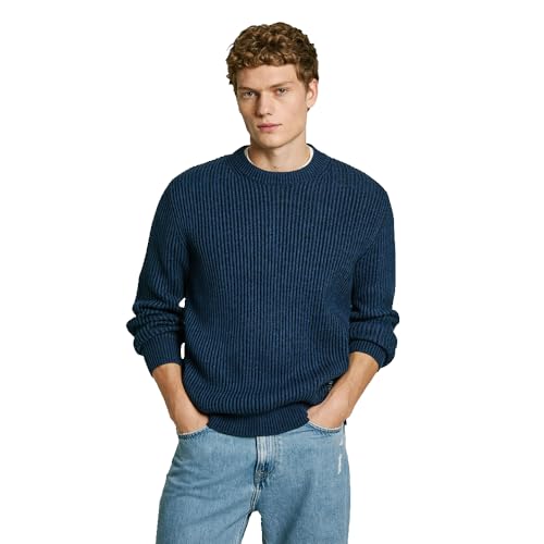 Pepe Jeans Lawson tricot maille fine col rond homme style premium
