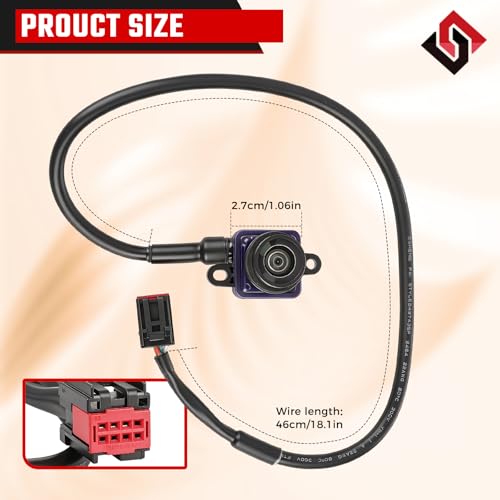 Image of Backup Camera Rear View Camera,Fit for Ram ProMaster 1500 2500 3500 2014-2020 Parking Park Assist Camera Replaces #6MJ97ZZZAA